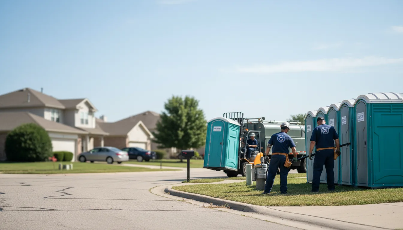 Porta Potty Rental in Peck, KS near me